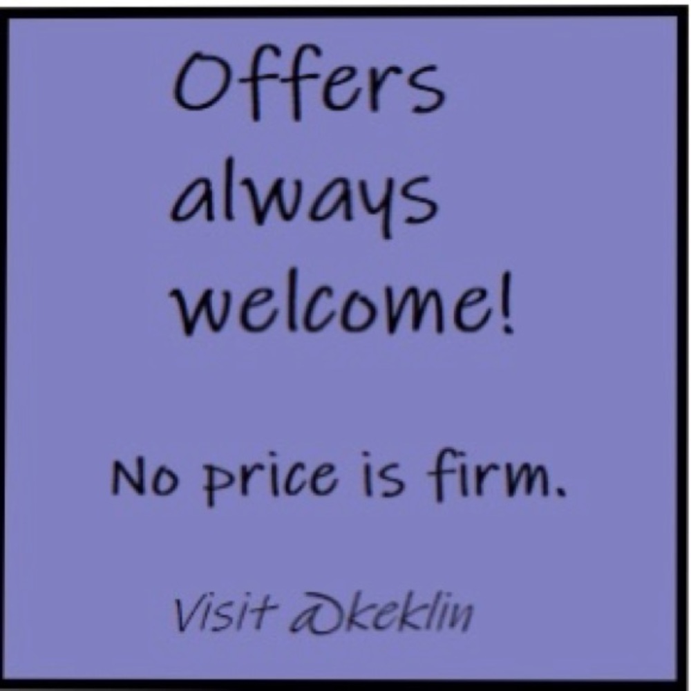 No price is firm 👍